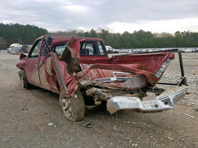 1N6SD16S3TC359628 - 1996 NISSAN TRUCK KING RED photo 3