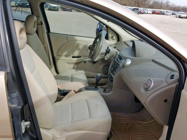 1G8AJ55F26Z133577 - 2006 SATURN ION LEVEL TAN photo 5