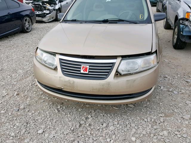 1G8AJ55F26Z133577 - 2006 SATURN ION LEVEL TAN photo 9