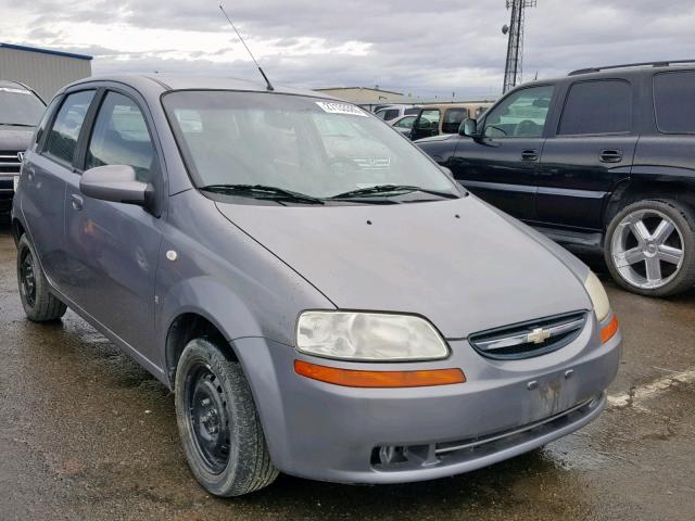 KL1TD66688B104145 - 2008 CHEVROLET AVEO BASE Көк фото 1