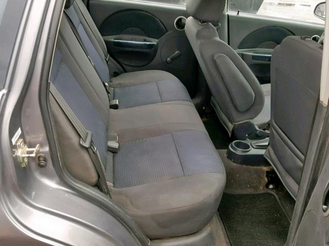KL1TD66688B104145 - 2008 CHEVROLET AVEO BASE Көк фото 6