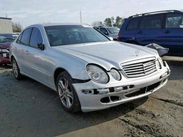 WDBUF56J76A970958 - 2006 MERCEDES-BENZ E 350 SILVER photo 1