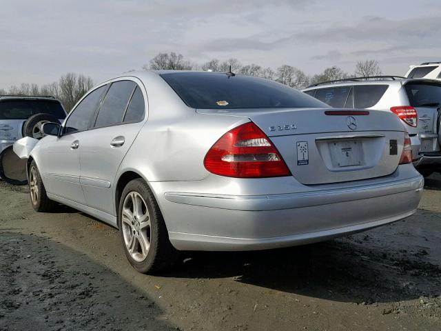 WDBUF56J76A970958 - 2006 MERCEDES-BENZ E 350 SILVER photo 3