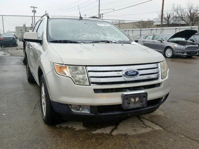 2FMDK38C97BB24929 - 2007 FORD EDGE SEL WHITE photo 1