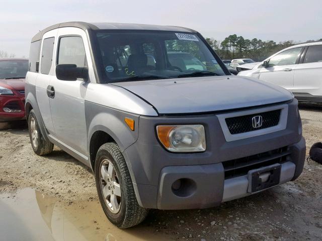 5J6YH28503L004618 - 2003 HONDA ELEMENT EX SILVER photo 1