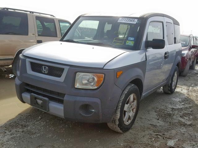 5J6YH28503L004618 - 2003 HONDA ELEMENT EX SILVER photo 2