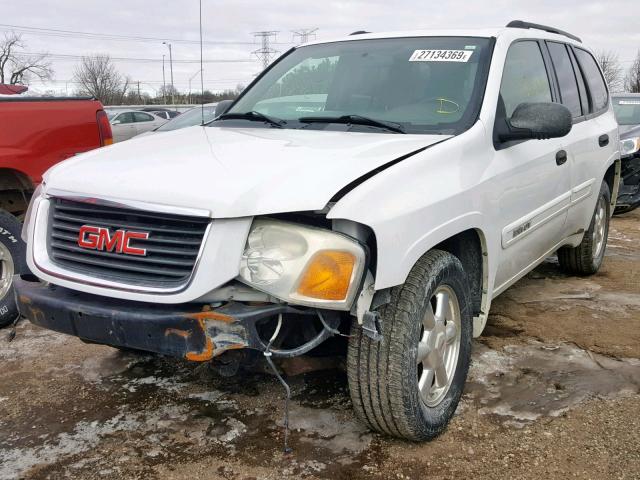 1GKDT13S742285838 - 2004 GMC ENVOY WHITE photo 2