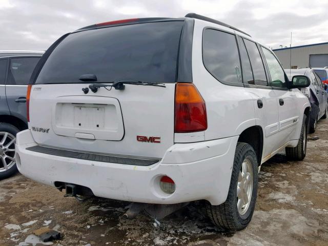 1GKDT13S742285838 - 2004 GMC ENVOY WHITE photo 4