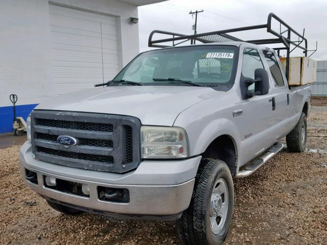 1FTWW31P87EA23187 - 2007 FORD F350 SRW S SILVER photo 2