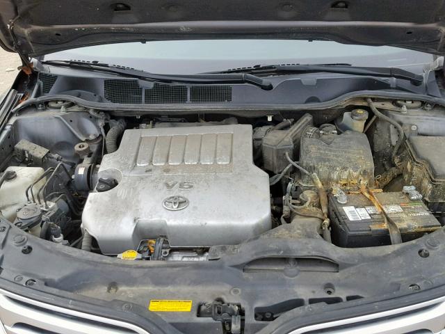 4T3BK3BB7BU047799 - 2011 TOYOTA VENZA BASE GRAY photo 7