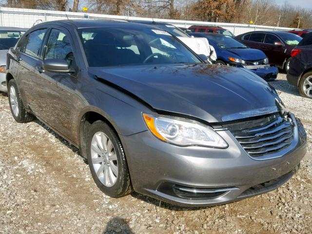 1C3CCBBBXDN672692 - 2013 CHRYSLER 200 TOURIN GRAY photo 1