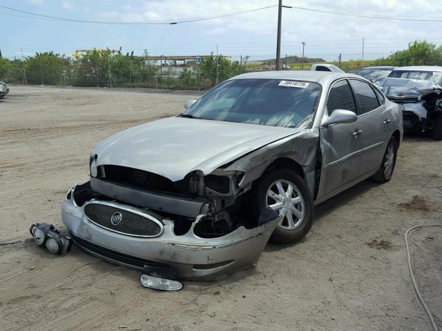 2G4WD582761286441 - 2006 BUICK LACROSSE C SILVER photo 2