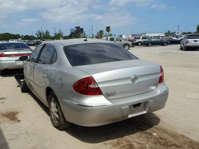 2G4WD582761286441 - 2006 BUICK LACROSSE C SILVER photo 3