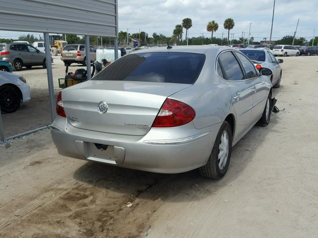 2G4WD582761286441 - 2006 BUICK LACROSSE C SILVER photo 4