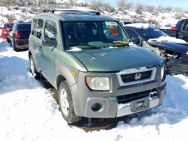 5J6YH28543L044975 - 2003 HONDA ELEMENT EX GREEN photo 1