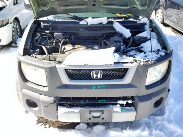 5J6YH28543L044975 - 2003 HONDA ELEMENT EX GREEN photo 7