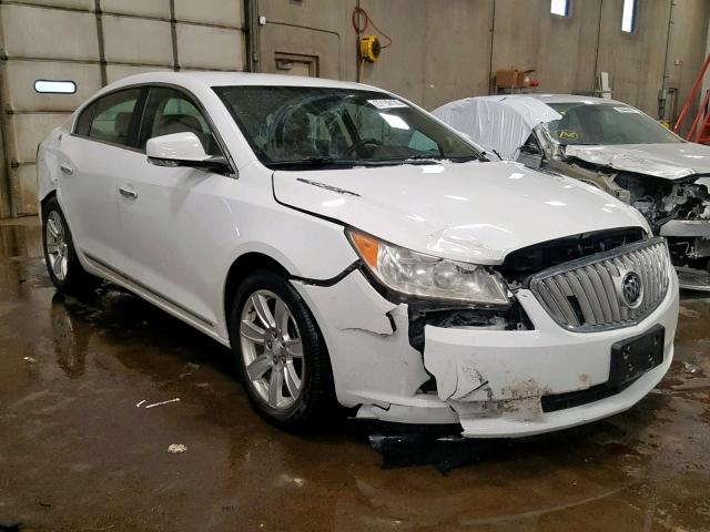 1G4GC5ED6BF292800 - 2011 BUICK LACROSSE C WHITE photo 1