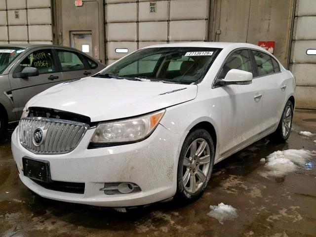 1G4GC5ED6BF292800 - 2011 BUICK LACROSSE C WHITE photo 2