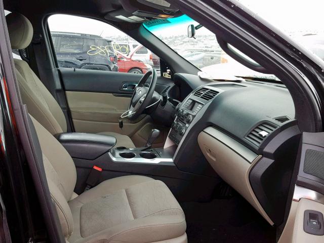 1FM5K7B82DGA68045 - 2013 FORD EXPLORER BLACK photo 5