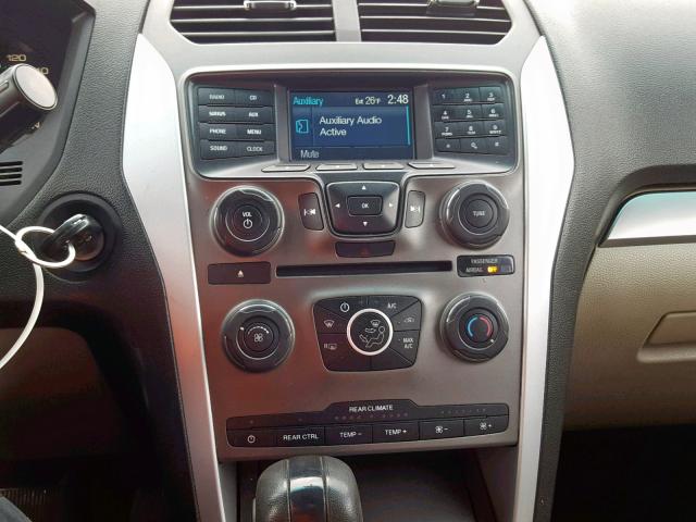 1FM5K7B82DGA68045 - 2013 FORD EXPLORER BLACK photo 9