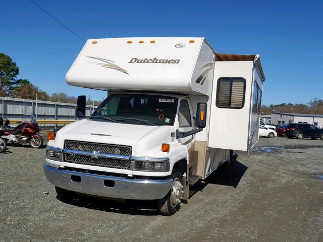 1GBE5U1907F424706 - 2007 CHEVROLET C5500 C5U0 WHITE photo 2