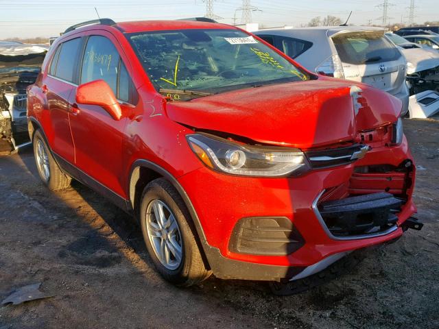 3GNCJLSB0HL239743 - 2017 CHEVROLET TRAX 1LT RED photo 1