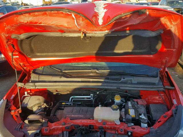 3GNCJLSB0HL239743 - 2017 CHEVROLET TRAX 1LT RED photo 7