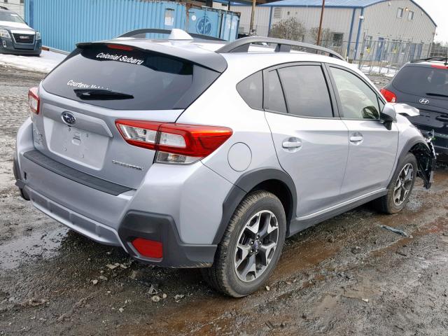 JF2GTADC7K8210861 - 2019 SUBARU CROSSTREK SILVER photo 4