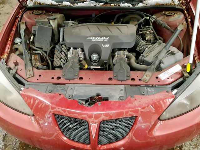 2G2WP522541171584 - 2004 PONTIAC GRAND PRIX 栗色 照片 7