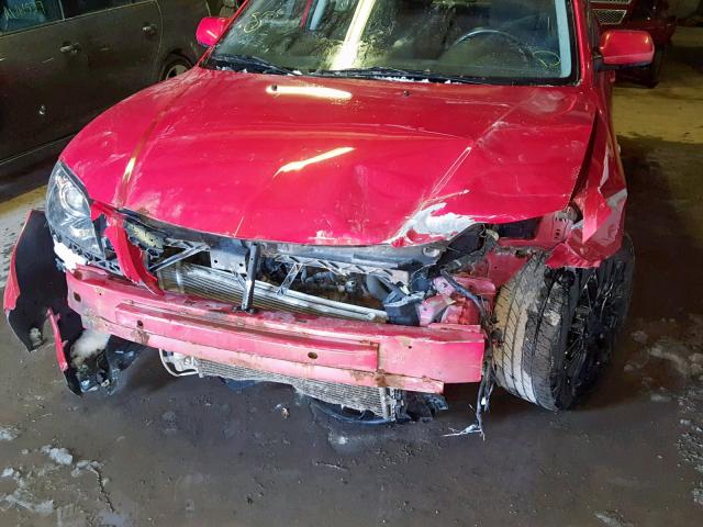 JM1BK32F661504514 - 2006 MAZDA 3 I RED photo 9