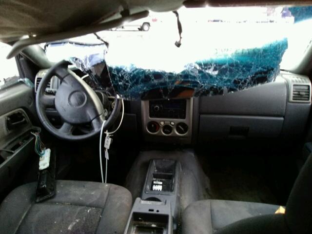 1GTCS136358242349 - 2005 GMC CANYON MAROON photo 10