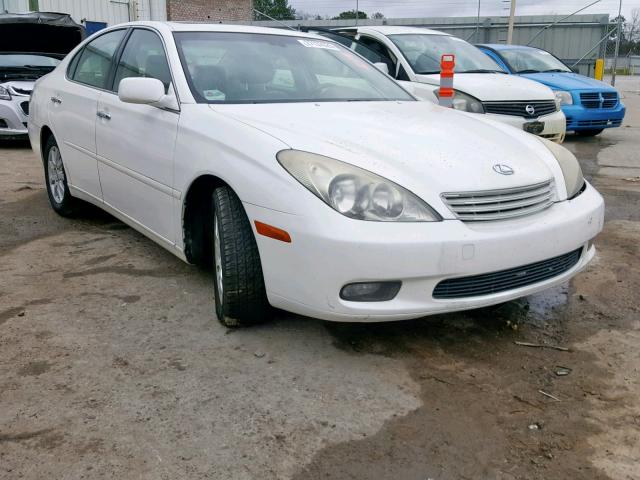 JTHBF30G136003138 - 2003 LEXUS ES 300 WHITE photo 1