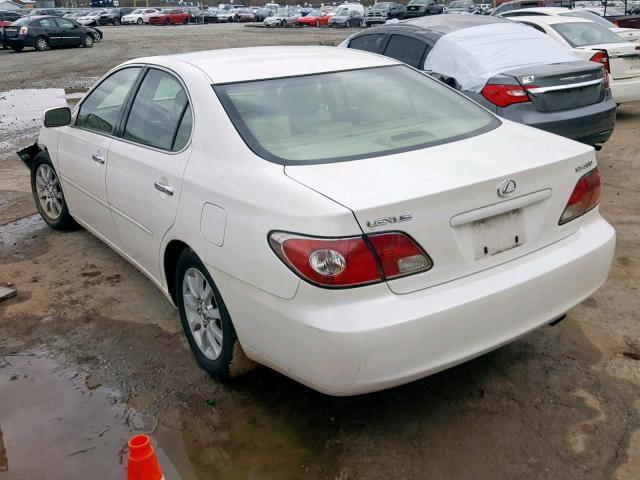 JTHBF30G136003138 - 2003 LEXUS ES 300 WHITE photo 3