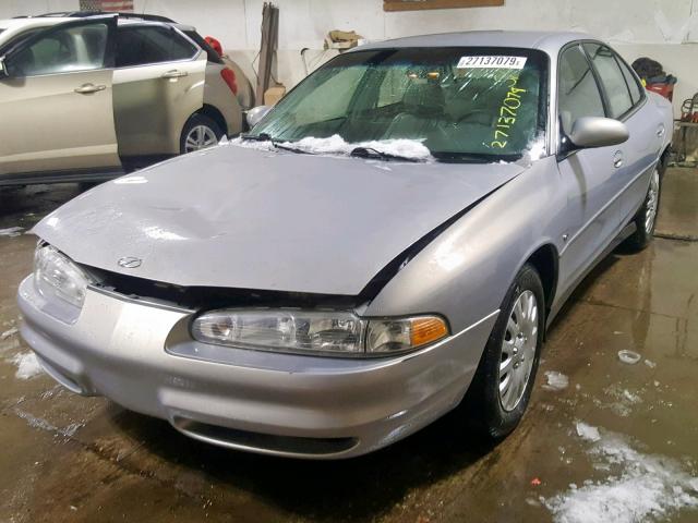 1G3WS52K8XF321212 - 1999 OLDSMOBILE INTRIGUE G SILVER photo 2