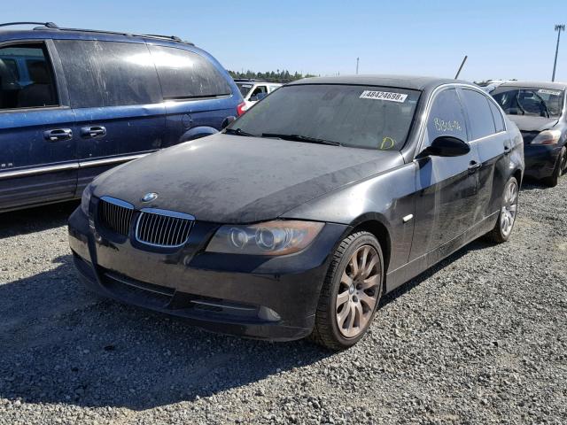 WBAVB33556PS18408 - 2006 BMW 330 I BLACK photo 2