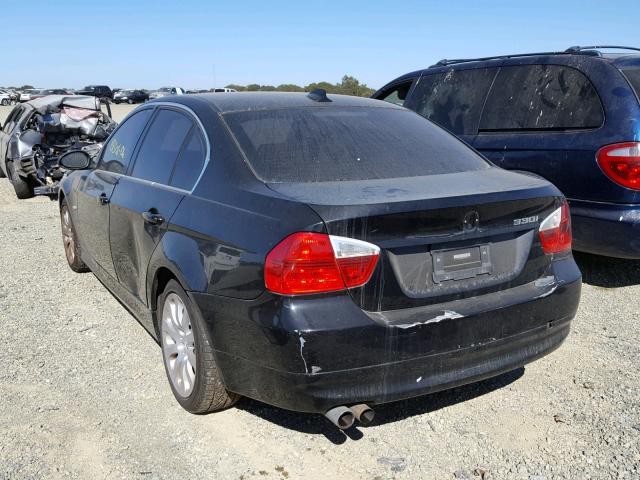 WBAVB33556PS18408 - 2006 BMW 330 I BLACK photo 3