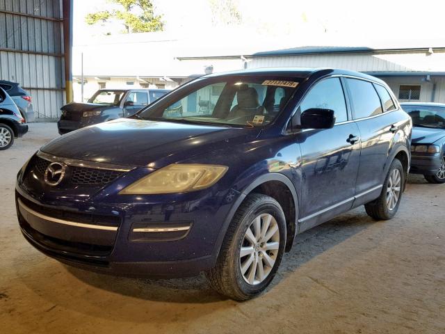 JM3TB28A390167697 - 2009 MAZDA CX-9 BLUE photo 2