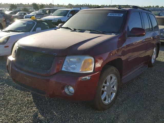 1GKES63M962236486 - 2006 GMC ENVOY DENA BURGUNDY photo 2