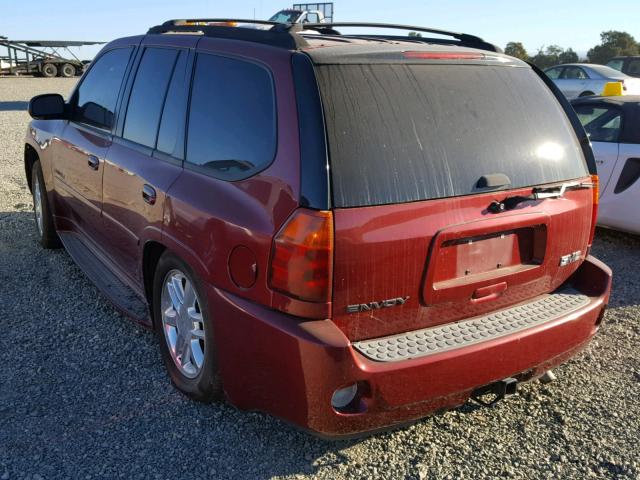 1GKES63M962236486 - 2006 GMC ENVOY DENA BURGUNDY photo 3