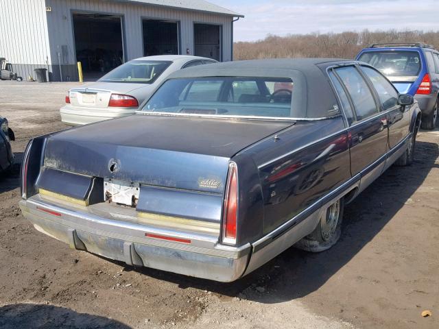 1G6DW5274PR712656 - 1993 CADILLAC FLEETWOOD BLUE photo 4