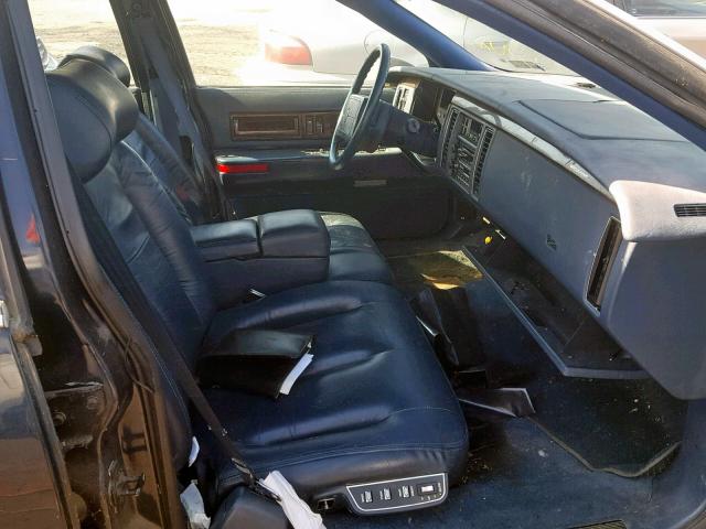 1G6DW5274PR712656 - 1993 CADILLAC FLEETWOOD BLUE photo 5