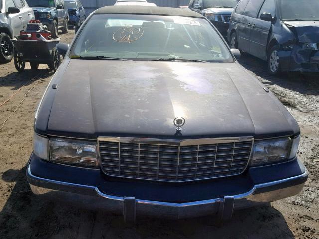 1G6DW5274PR712656 - 1993 CADILLAC FLEETWOOD BLUE photo 9