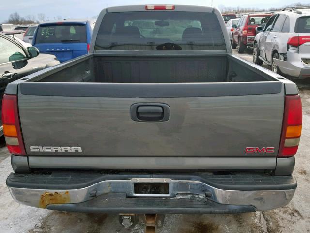 1GTEK19T02E243445 - 2002 GMC NEW SIERRA GRAY photo 10