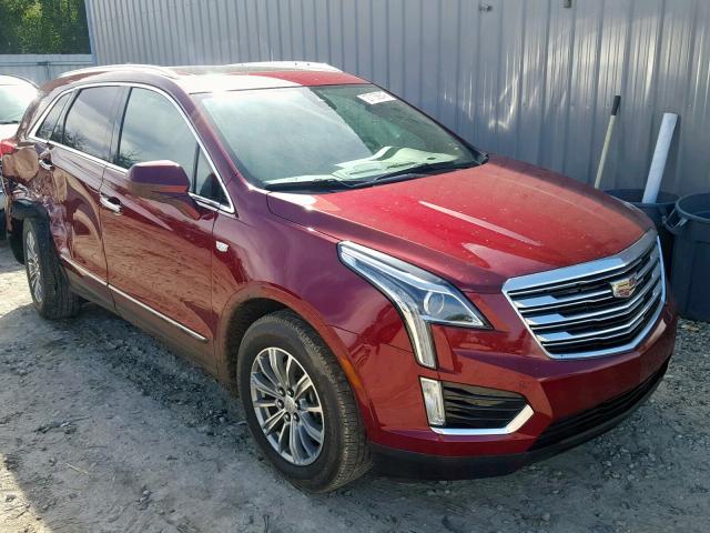 1GYKNBRS0HZ189633 - 2017 CADILLAC XT5 LUXURY BURGUNDY photo 1