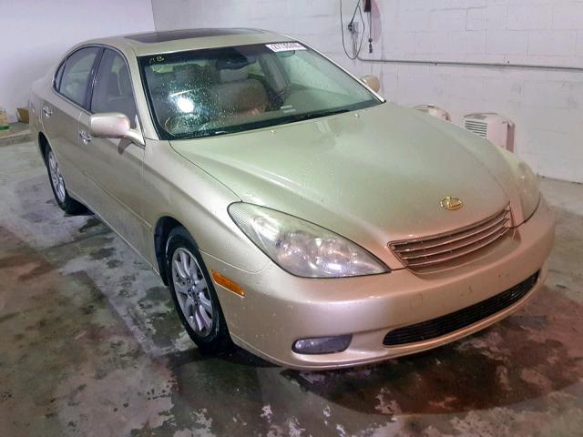 JTHBF30GX36014574 - 2003 LEXUS ES 300 GOLD photo 1