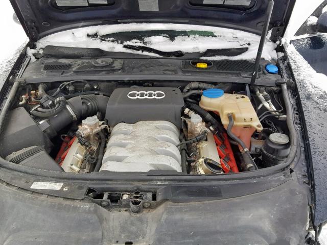 WAUDV64F88N113243 - 2008 AUDI A6 4.2 QUA BLUE photo 7