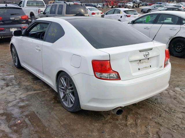 JTKJF5C71D3064070 - 2013 TOYOTA SCION TC თეთრი ფოტო 3