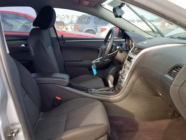 1G1ZC5EB7AF117135 - 2010 CHEVROLET MALIBU 1LT SILVER photo 5