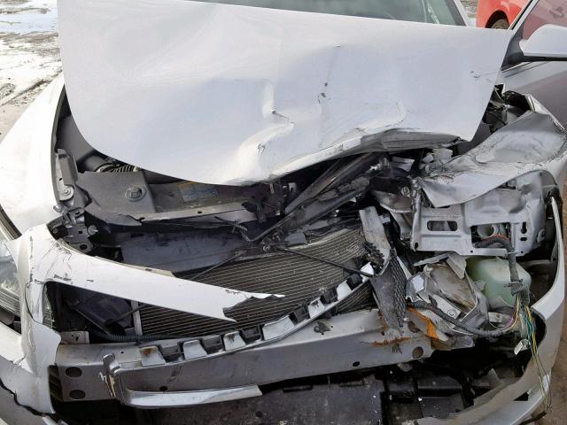 1G1ZC5EB7AF117135 - 2010 CHEVROLET MALIBU 1LT SILVER photo 7