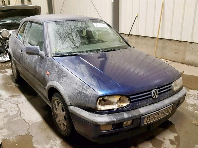 WVWZZZ1EZRK017264 - 1994 VOLKSWAGEN CABRIO BLUE photo 1